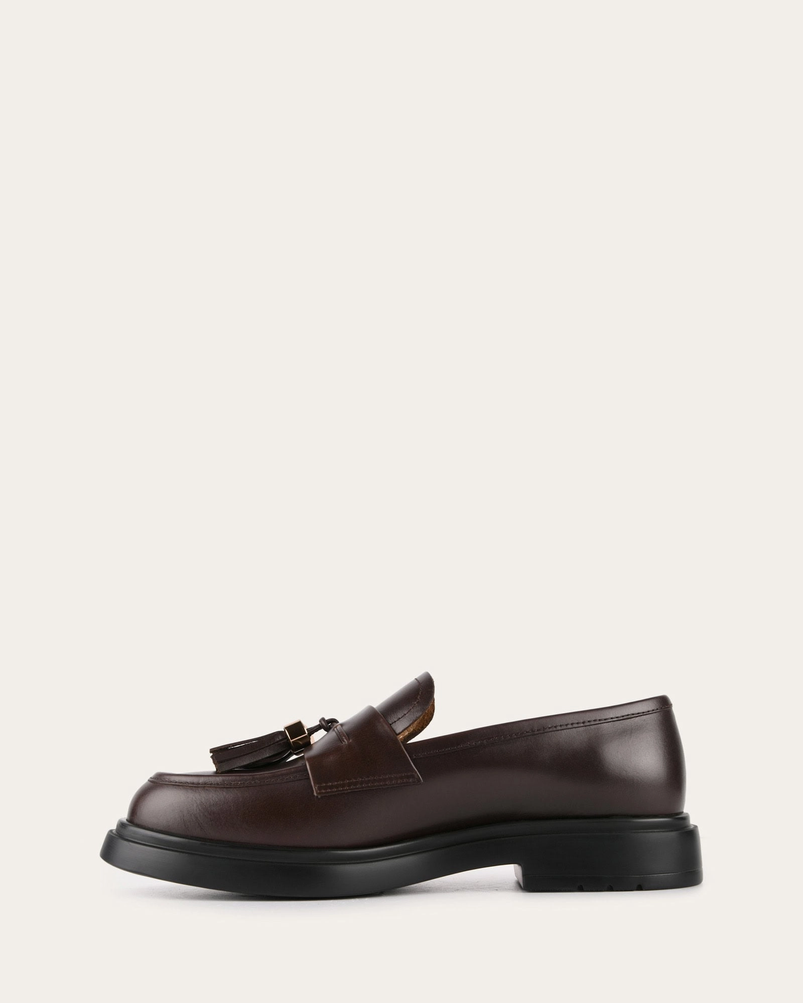 Julius Loafers Cacao Leather Refined And Raw