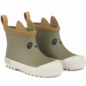 Liewood Tekla Rain Boot Panda / Khaki Multi Mix Layer Light Motion-Driven Wear