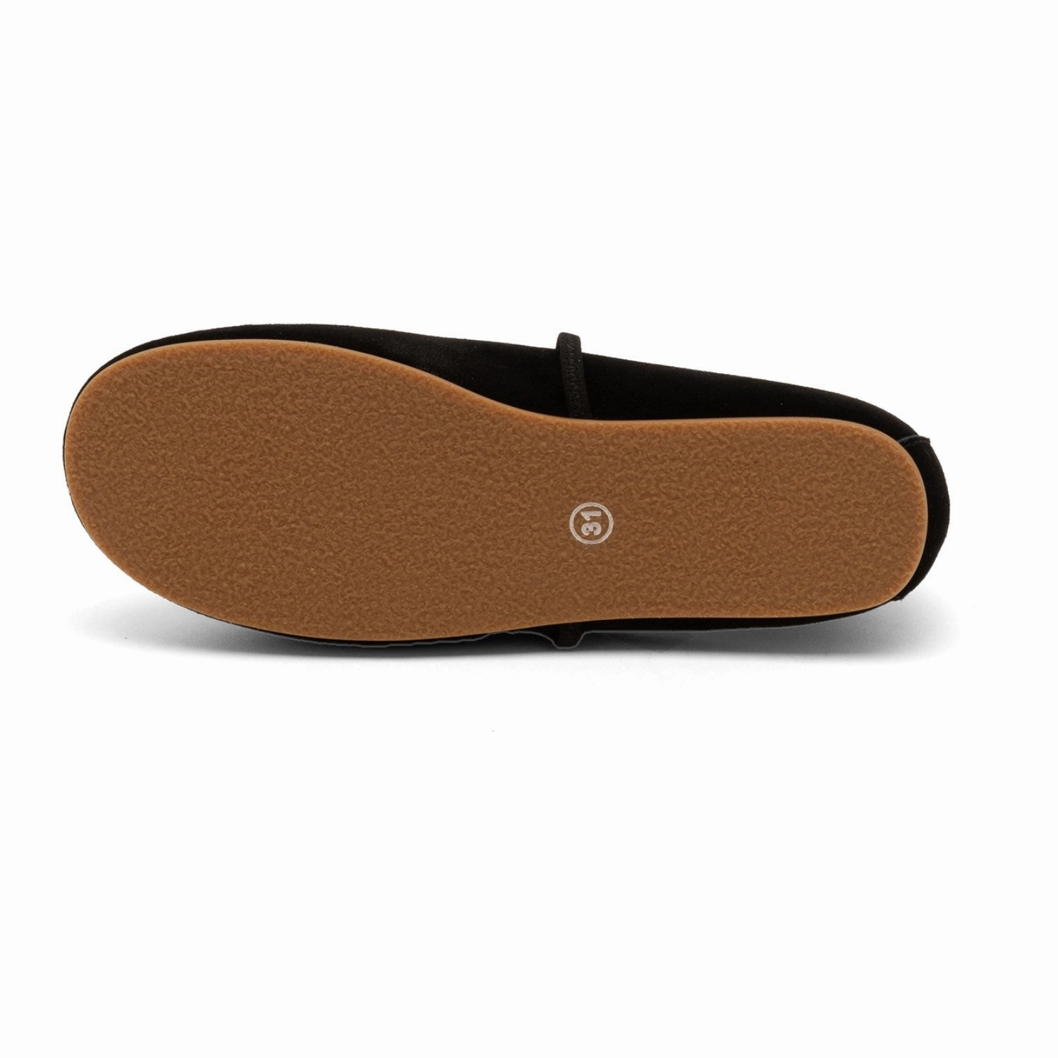 Breathe And Move Quiet Statement Bisgaard Black Suede Palma Ballerina