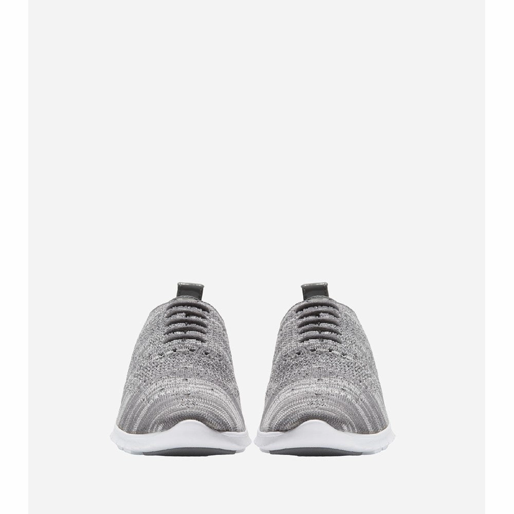 Cole Haan Zerogrand Stitchlite Oxford Lace Up Shoe Form-Focused Style In Action