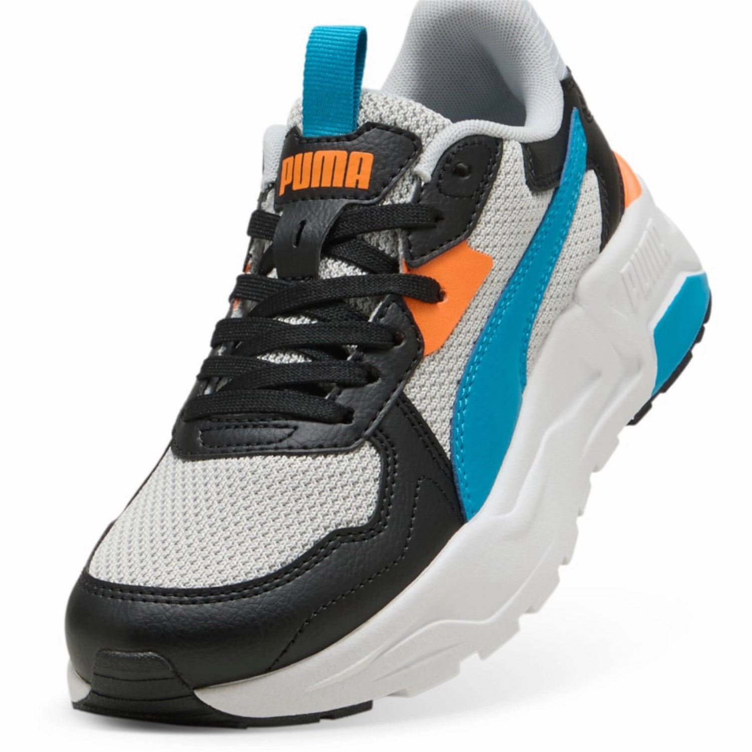 Puma Gray Trinity Lite Jr Sneakers Precision Lifestyle Move All Day