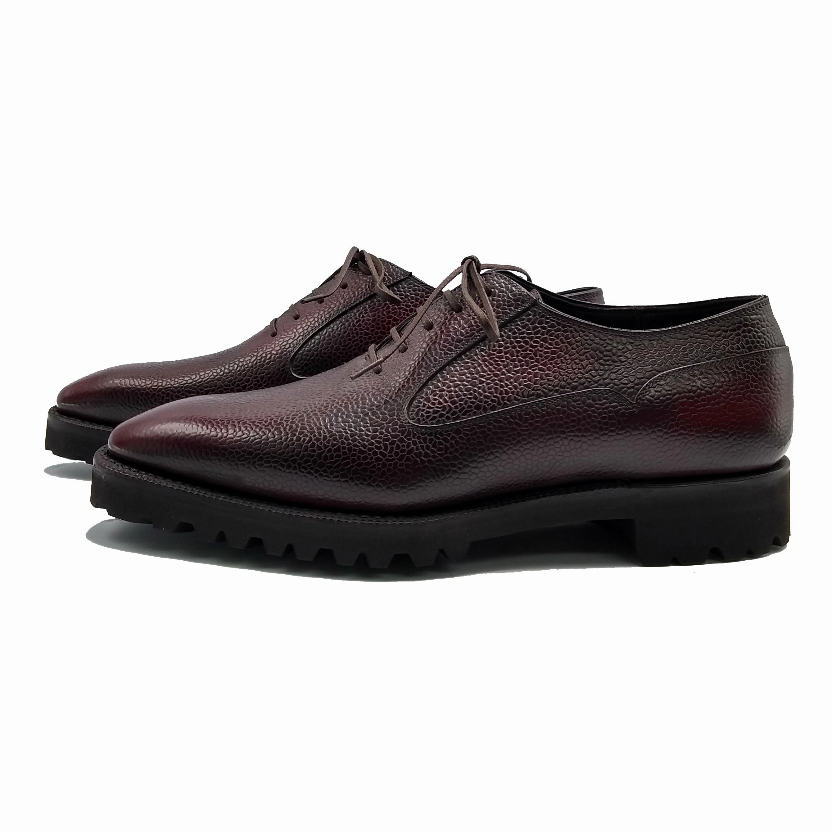 Balmoral Simple Shoe Mto - Bordeaux 3D Patina Essentials In Motion Essential Drop