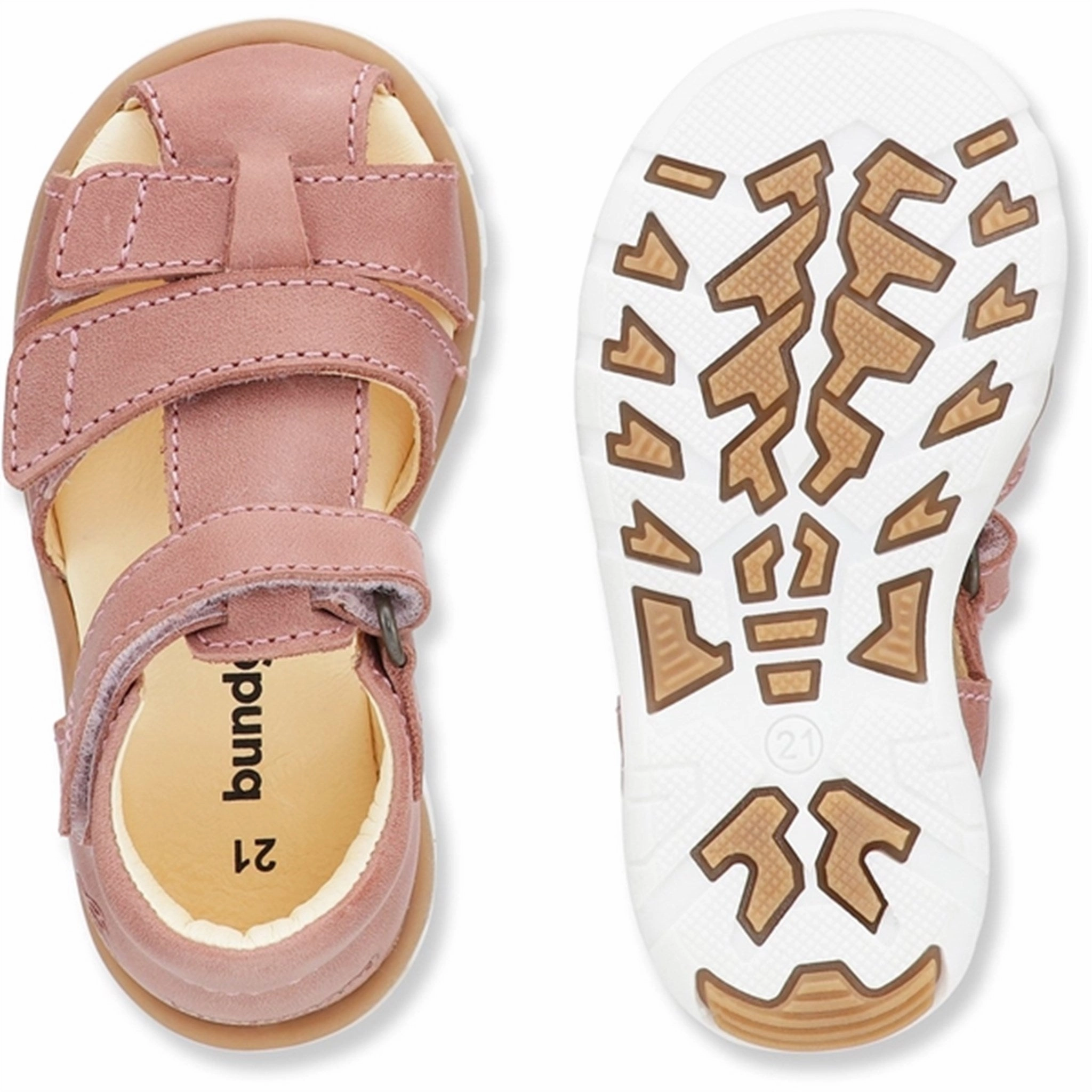 Bundgaard Sofus Sandal Old Rose Ws Shaped For Flow