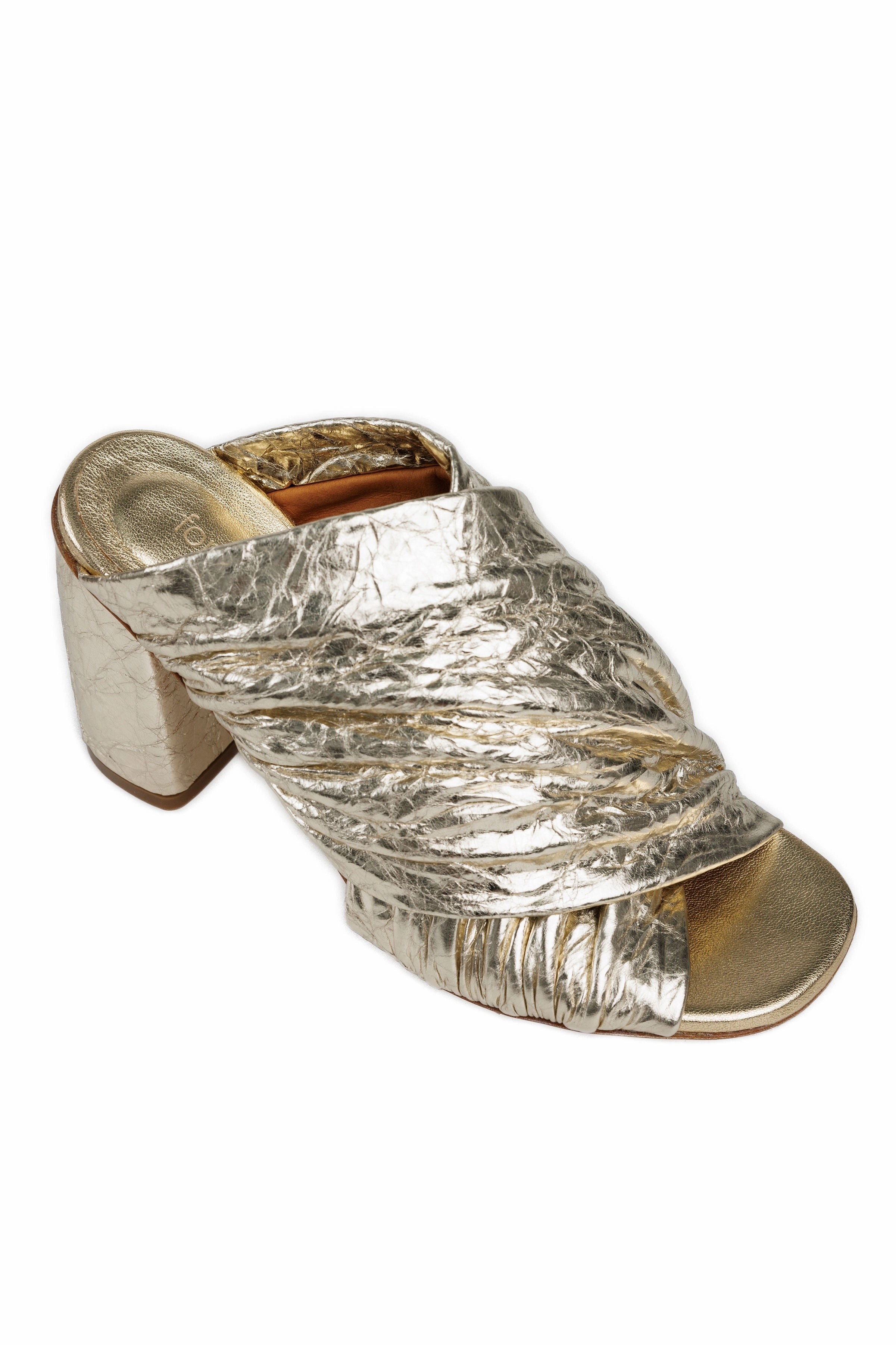 Craquel' Lam' Leather Heeled Sandals Elevate Your Routine Progressive Living