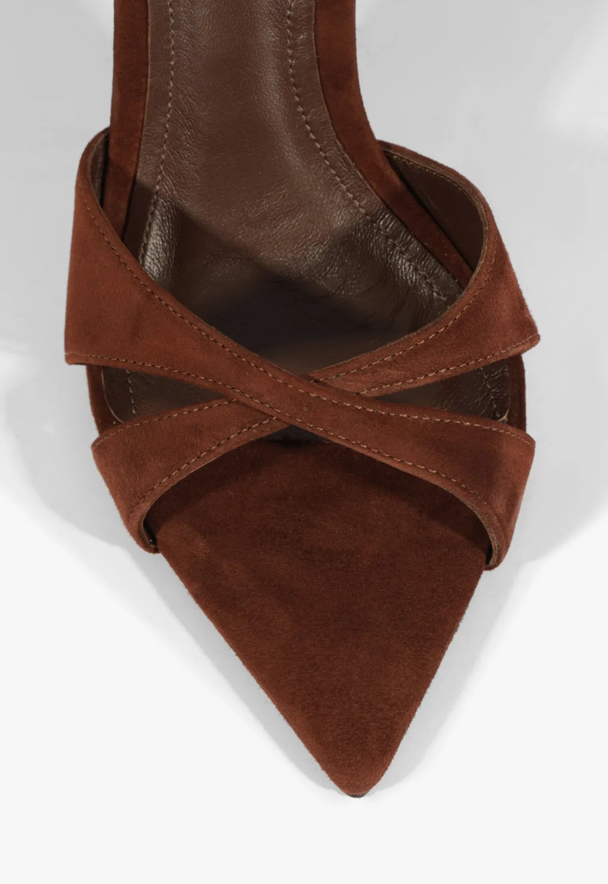 Hilda Leaf Suede Sandal Elevated Gear