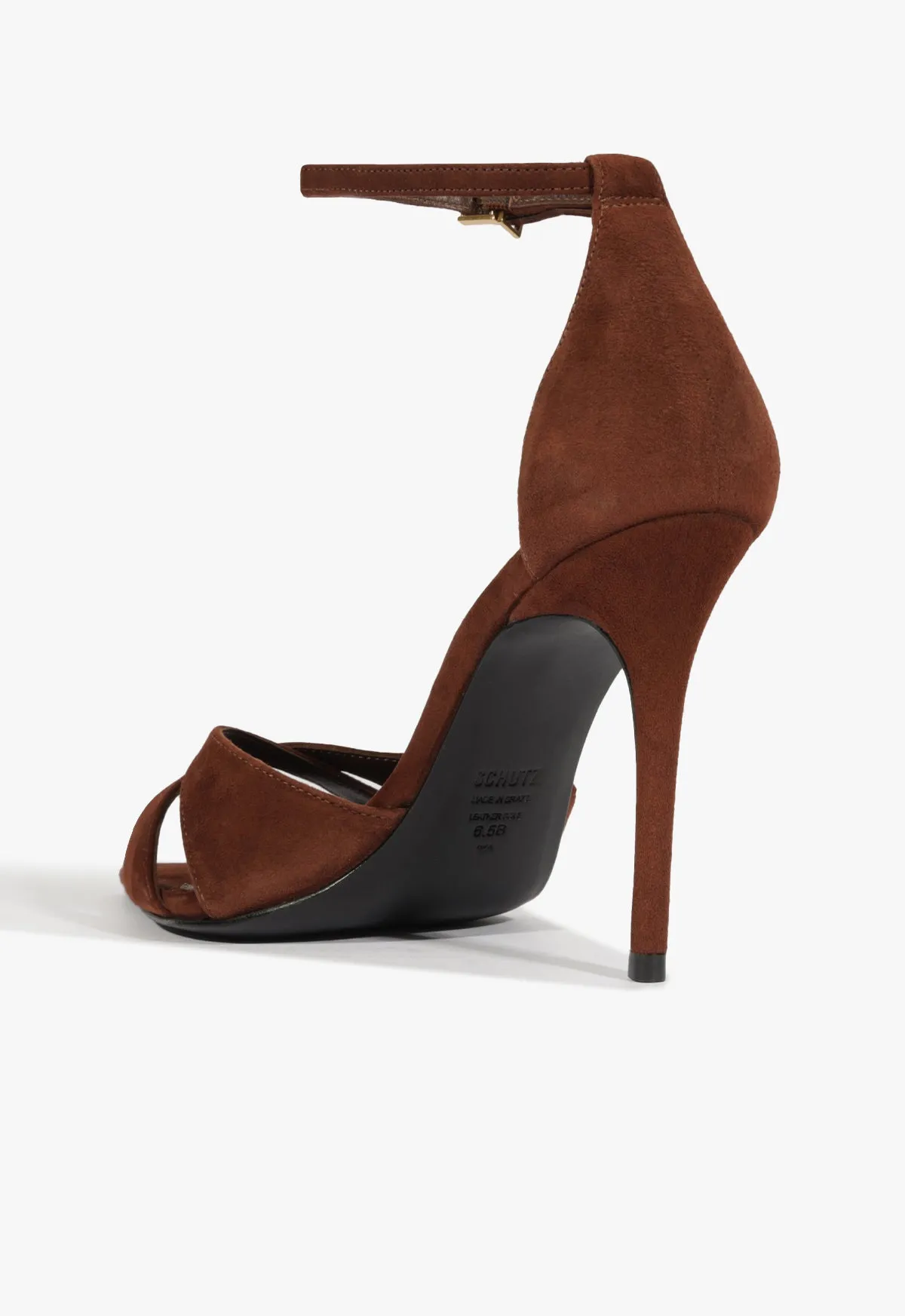 Cool Experience Hilda Leaf Suede Sandal