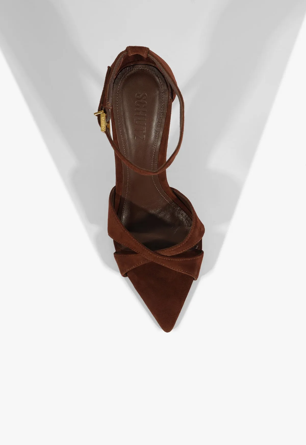 Pure Urban Hilda Leaf Suede Sandal