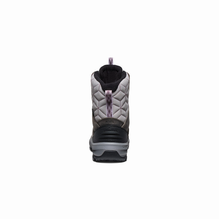 Future Classic Clarity Wear Women'S Revel Iv High Polar Waterproof Boot  |  Steel Grey/Orchid Petal