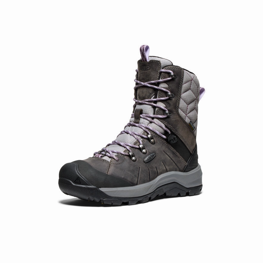 Women'S Revel Iv High Polar Waterproof Boot  |  Steel Grey/Orchid Petal Designed For Pace
