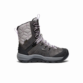 Quiet Strength Urban Evolution Women'S Revel Iv High Polar Waterproof Boot  |  Steel Grey/Orchid Petal