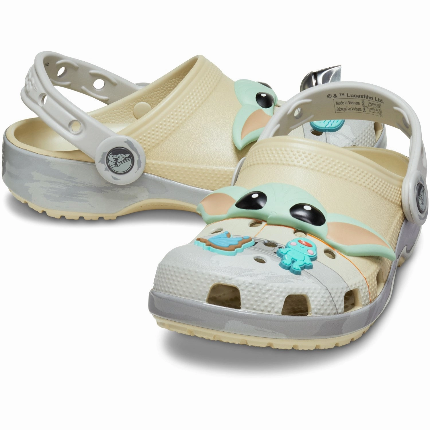 Crocs Bone Grogu Classic Clog K Crafted Quality Live Refined