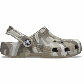 Ease And Balance Crocs Classic Camo Clog Mushroom/Multi