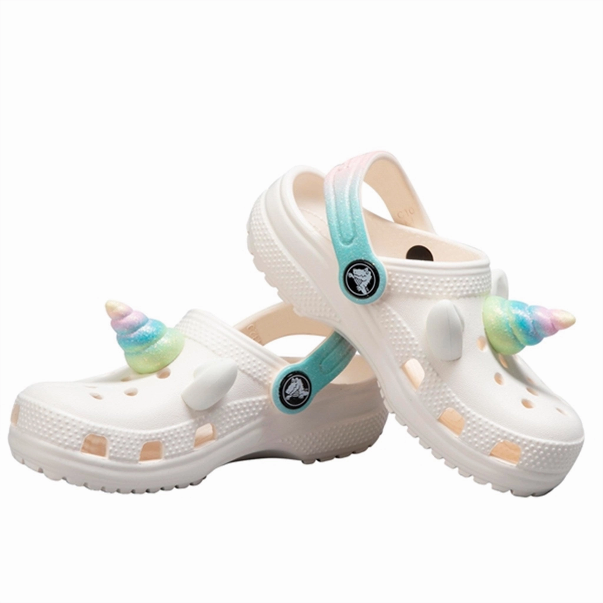 Crocs Classic Iam Rainbow Unicorncgt Chalk Relaxed Core