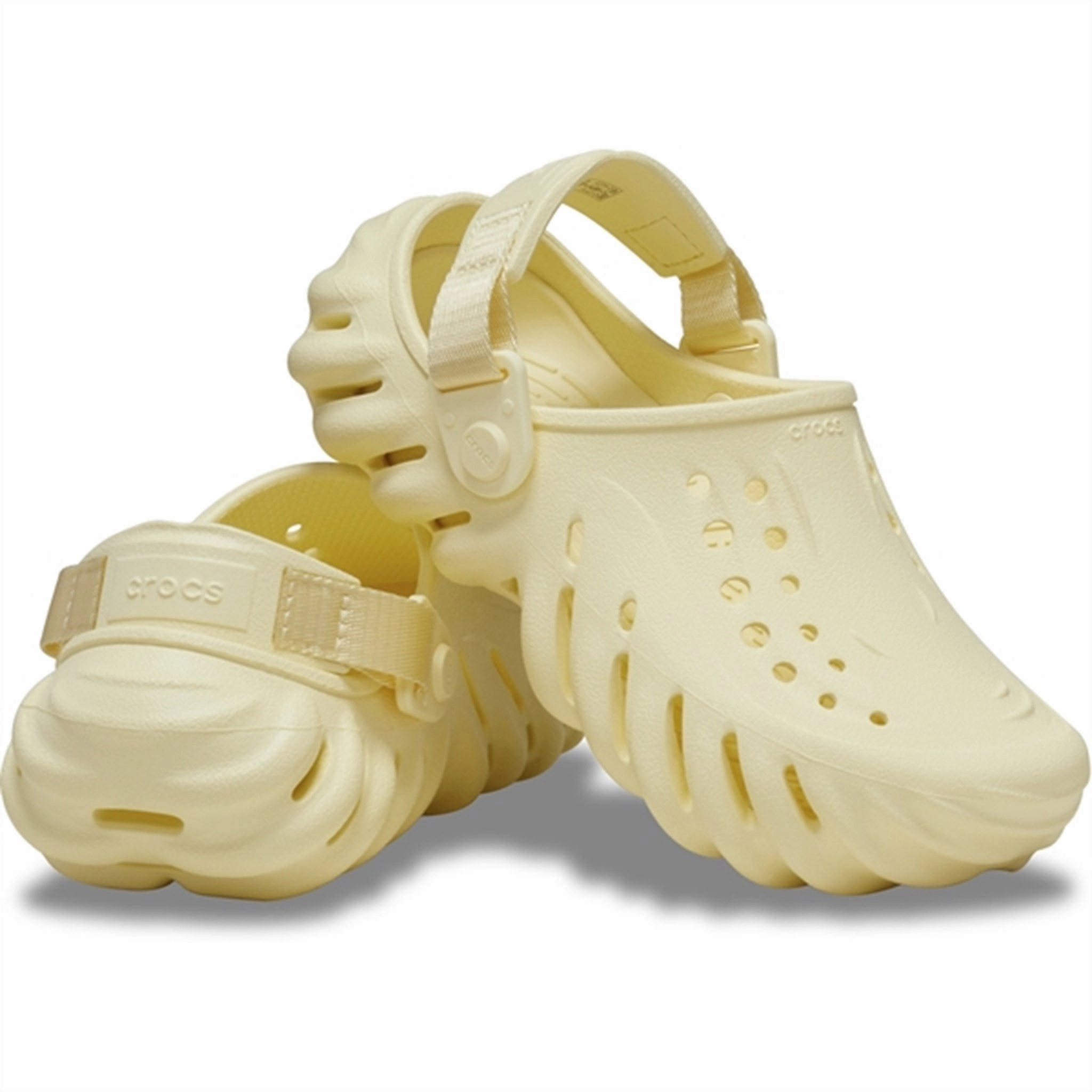 Crocs Echo Clog Buttercream Open Utility
