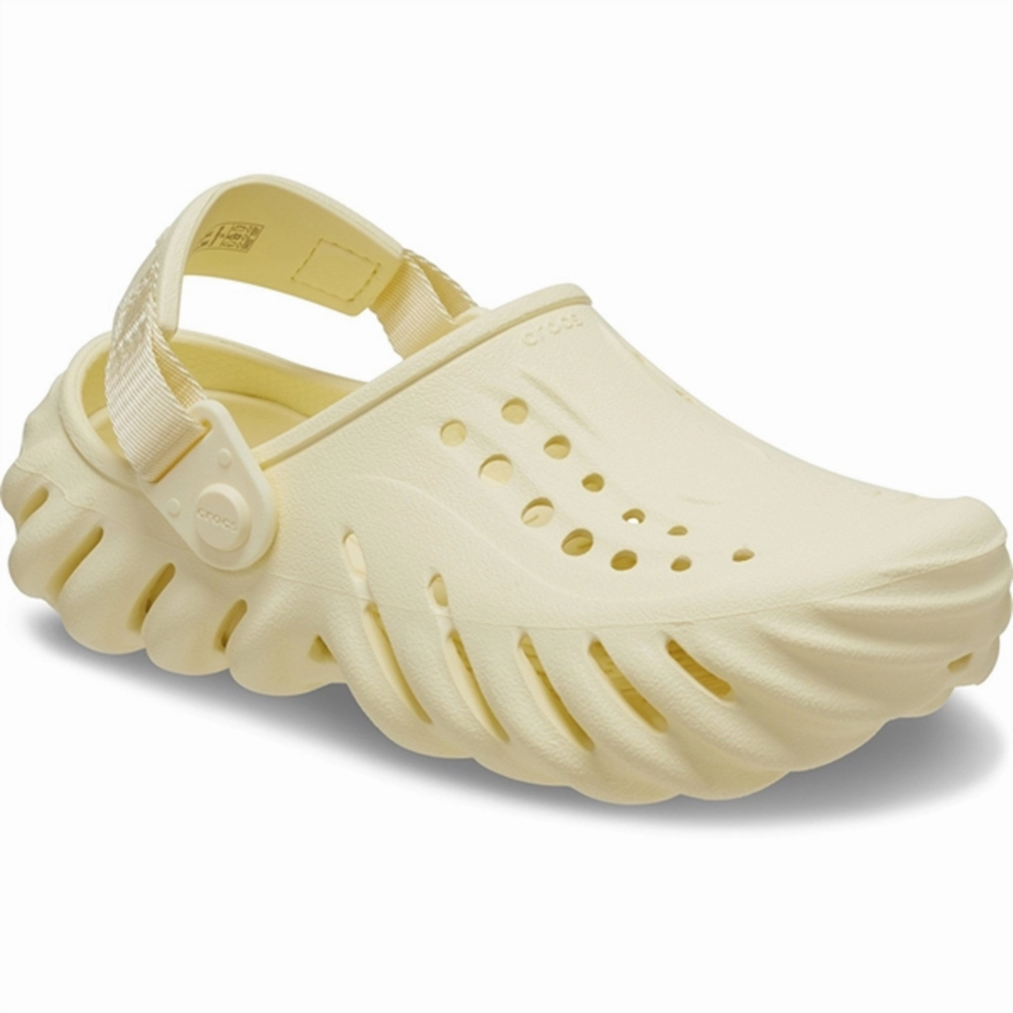 Minimalist Edge Hybrid Life Crocs Echo Clog Buttercream