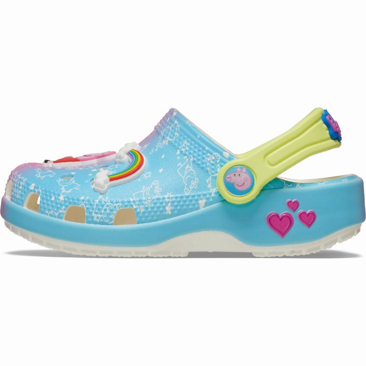 Flow-Forward Gear Multi-Wear Outfit Crocs Multi Peppa Pig Classic Clog T