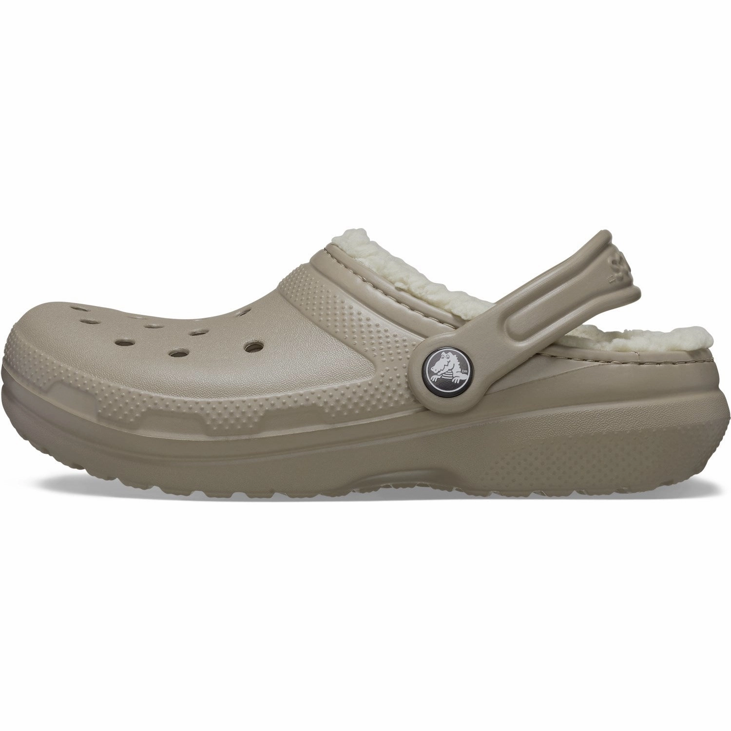 Built For Motion Crocs Mushroom/Bone Classic Lined Clog
