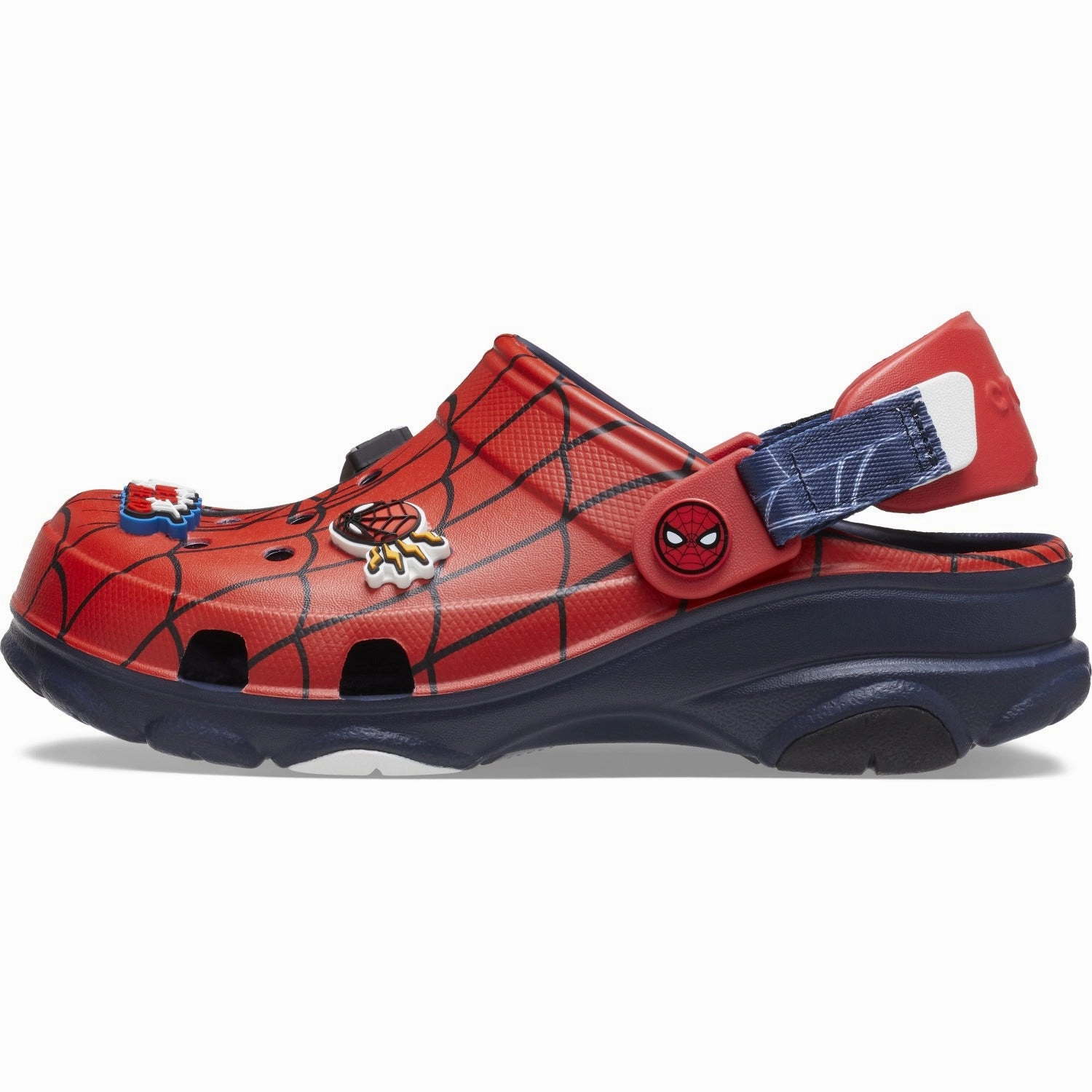 Crocs Navy Spider-Man All-Terrain Clog Design-First Motion Elements