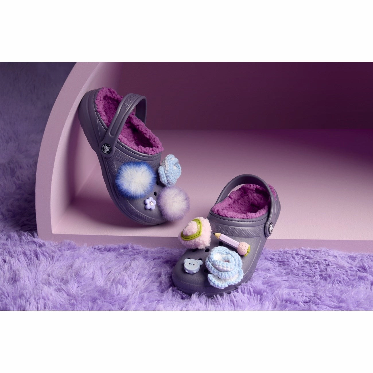 Modern Rhythm Crocs Nightshade Classic Lined Clog