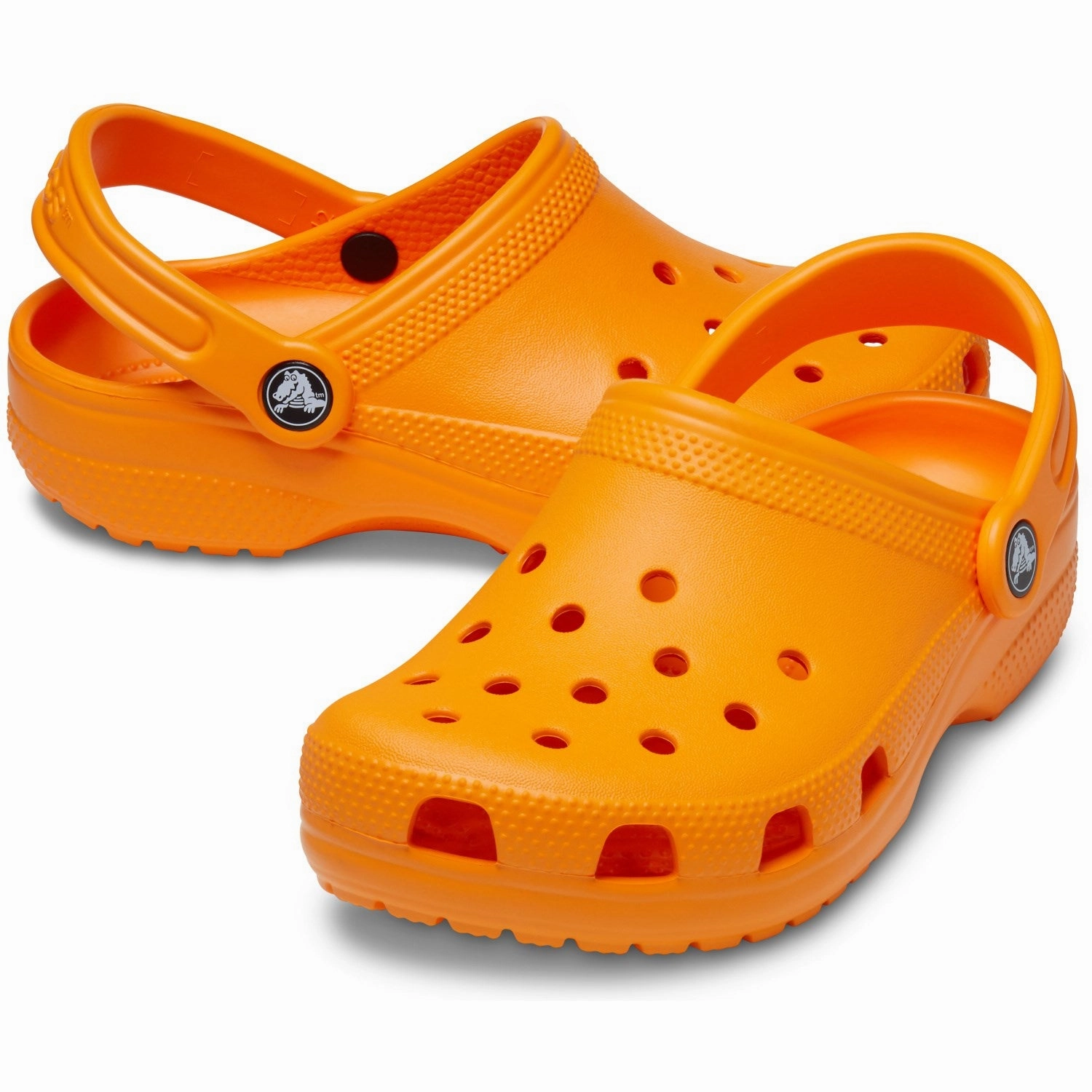 Sleek Mindset Move All Day Crocs Orange Zing Classic Clog