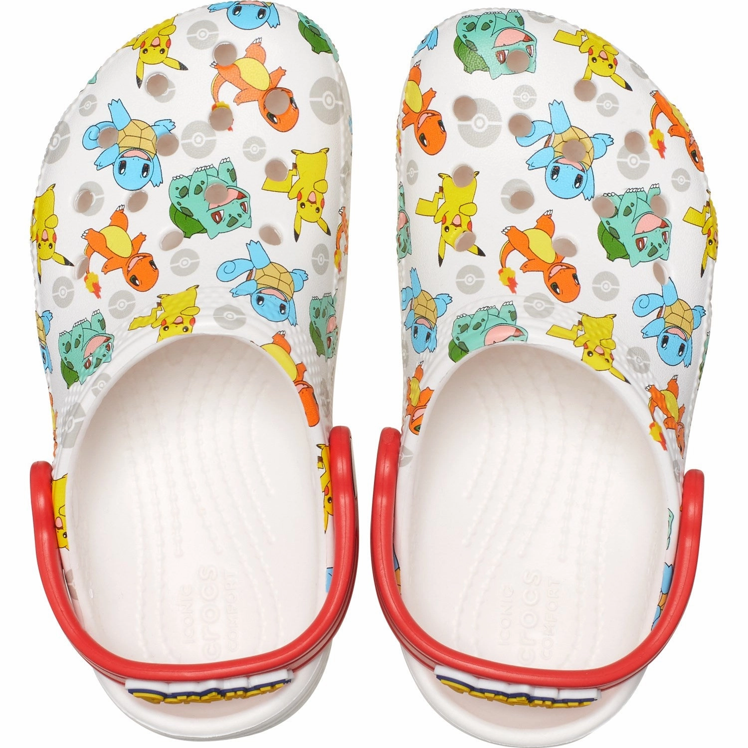 Urban Energy Urban Active Crocs White/Multi Classic Pokemon Clog