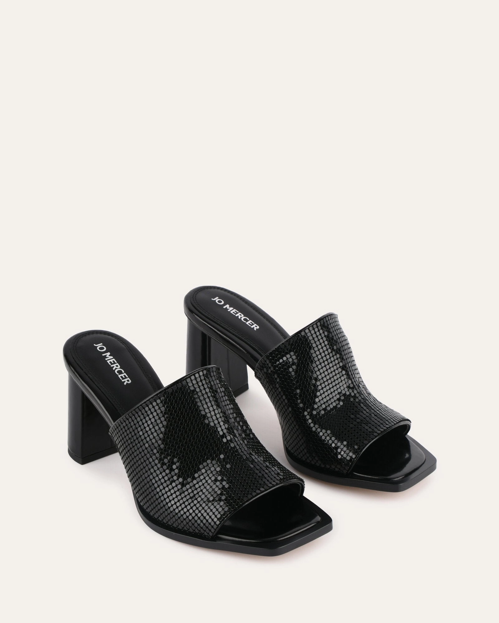 Go-Mode Ready Cupid High Heel Sandals Black