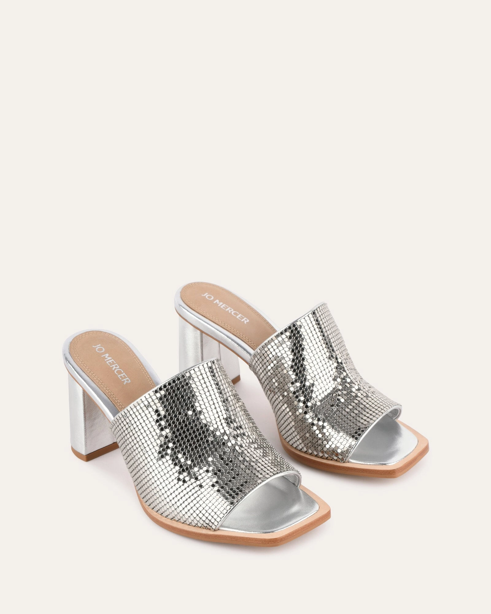 Calm In Motion Universal Outfit Cupid High Heel Sandals Silver