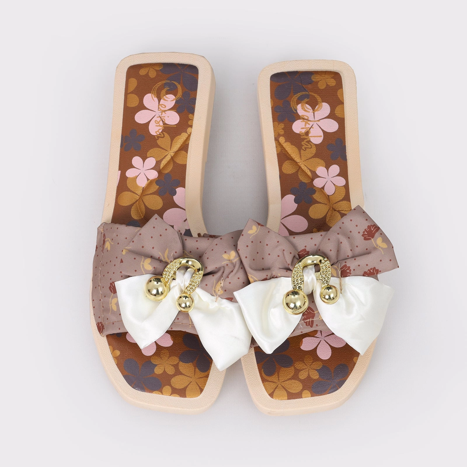 Calm In Motionwear Women'S Floral Slippers