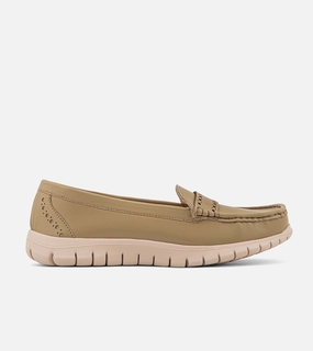 Effortless Minimal New Neutral Women'S Moccasins Us-Dy-4302