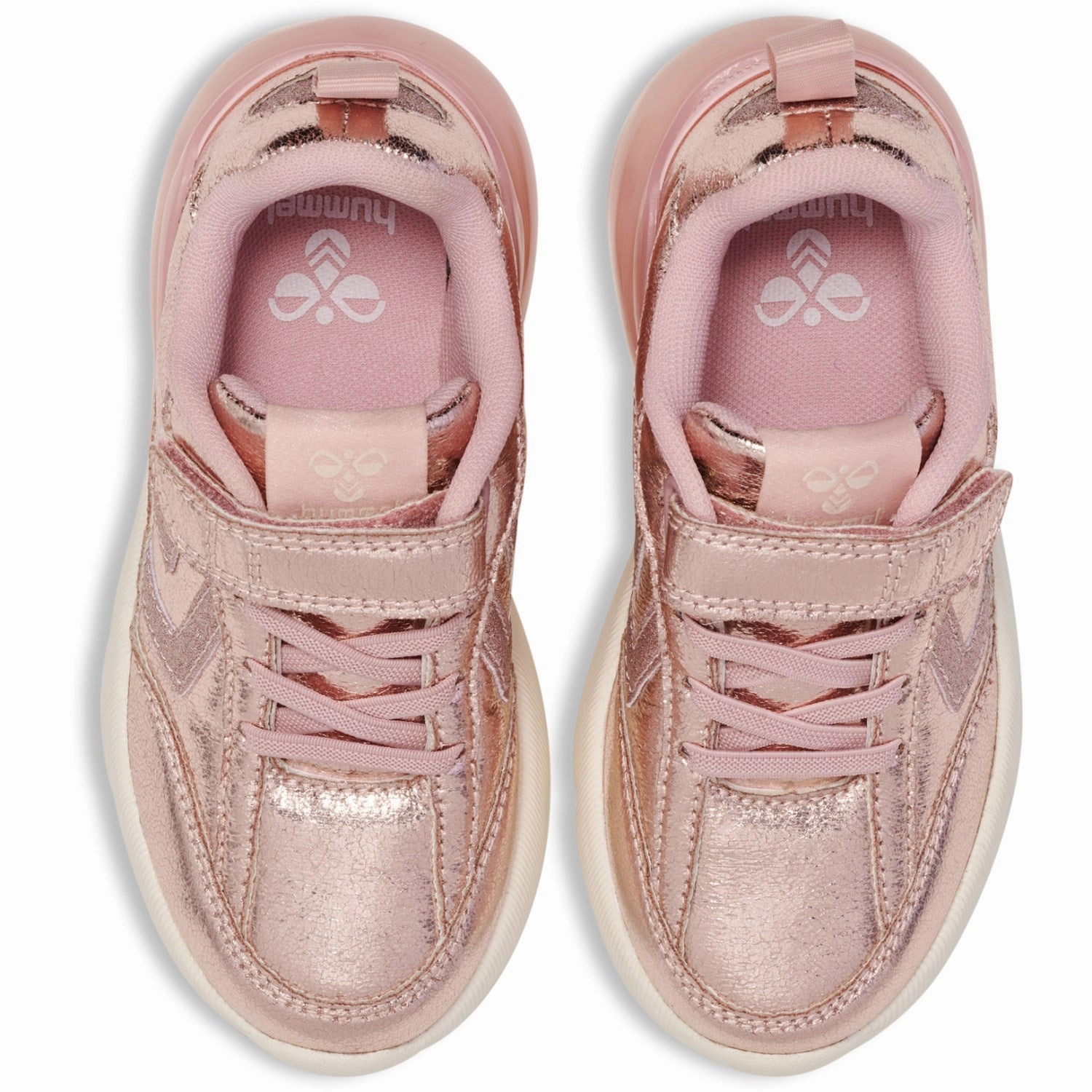 Elevated Motion Your Core Layer Hummel Pink Daylight Glitter Jr Sneakers