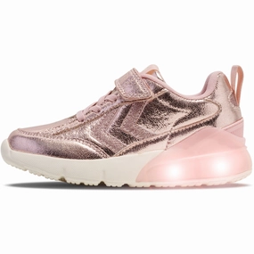 Hummel Pink Daylight Glitter Jr Sneakers Activewear Redefined