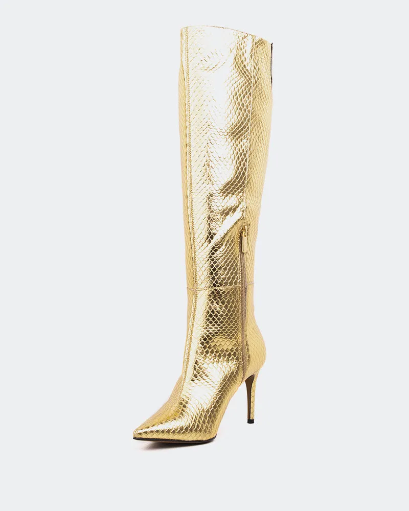 Bushra Gold Snake Form-To-Function
