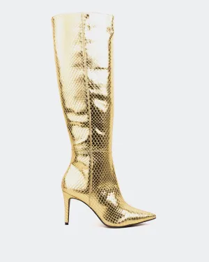 Future-Forward Comfort Bushra Gold Snake