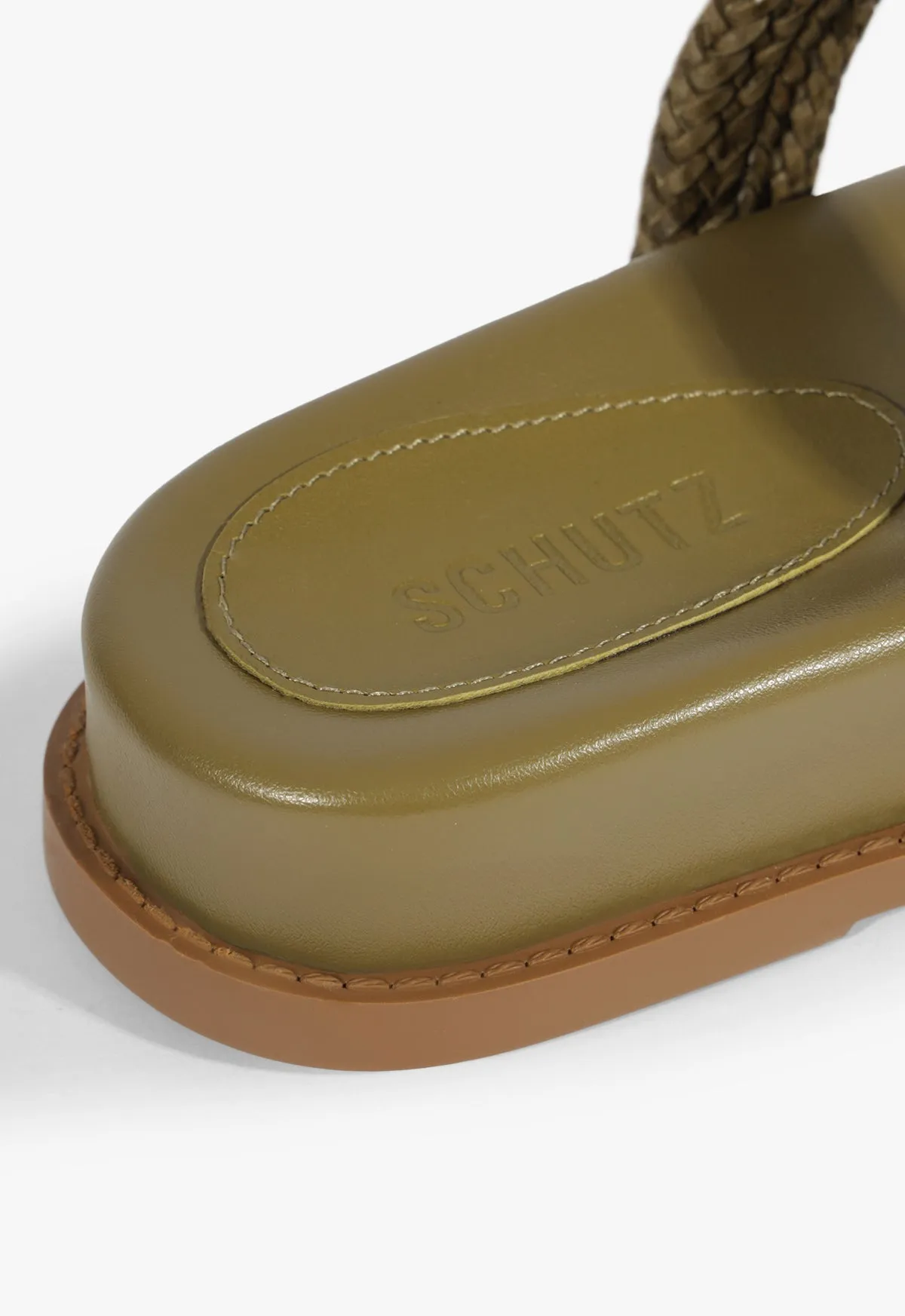 Freedom Fitted Elevated Minimal Ruby Green Sporty Sandal