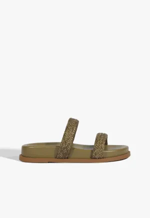 Cool Tones Ruby Green Sporty Sandal