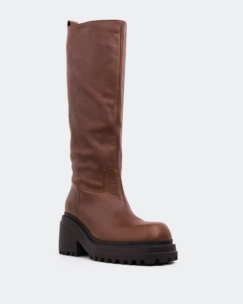 Soft-Fit System Shift Into Ease Fenton Tan Leather