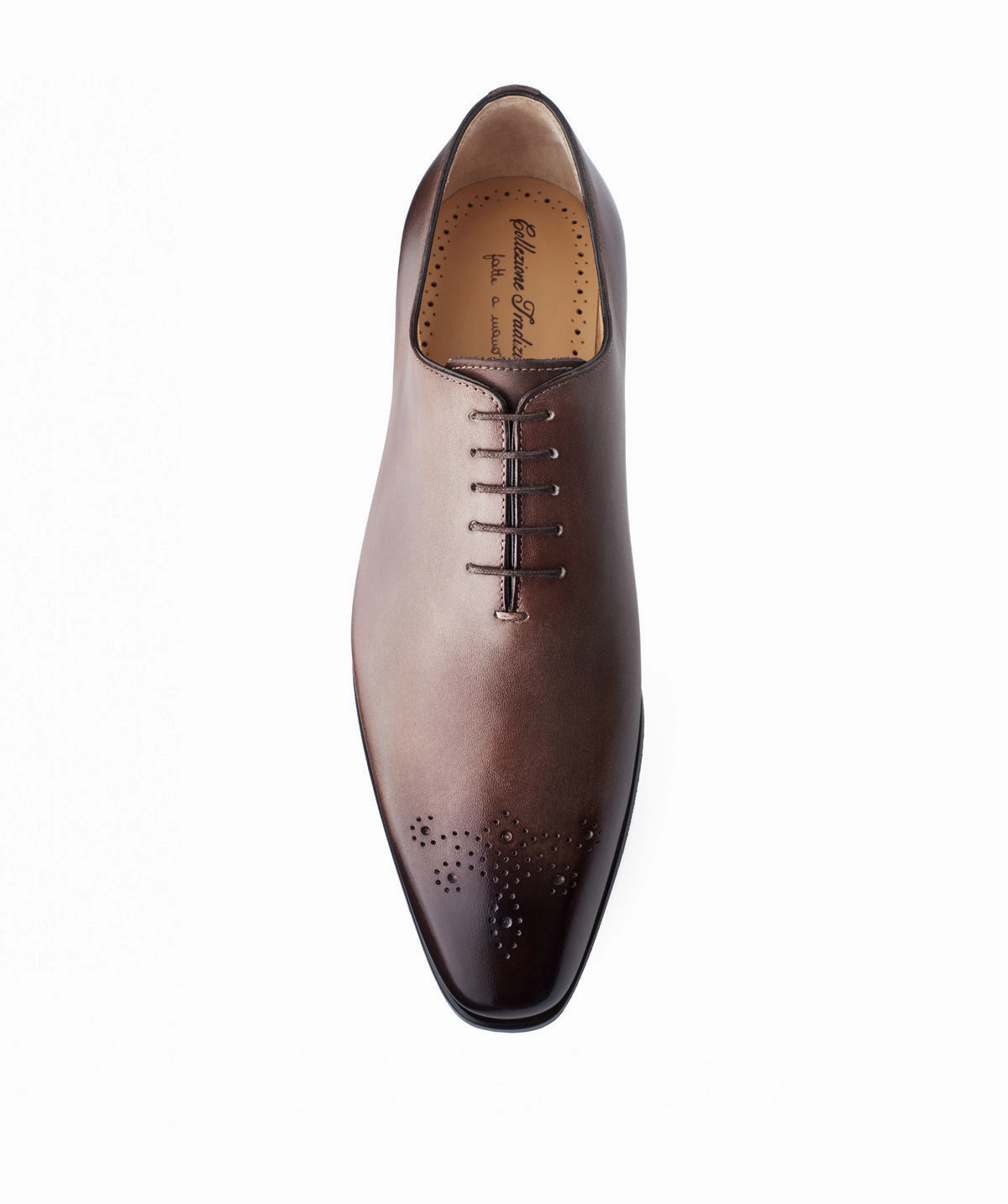 Richelieu Vasco Chestnut Patinated Shaped For Today