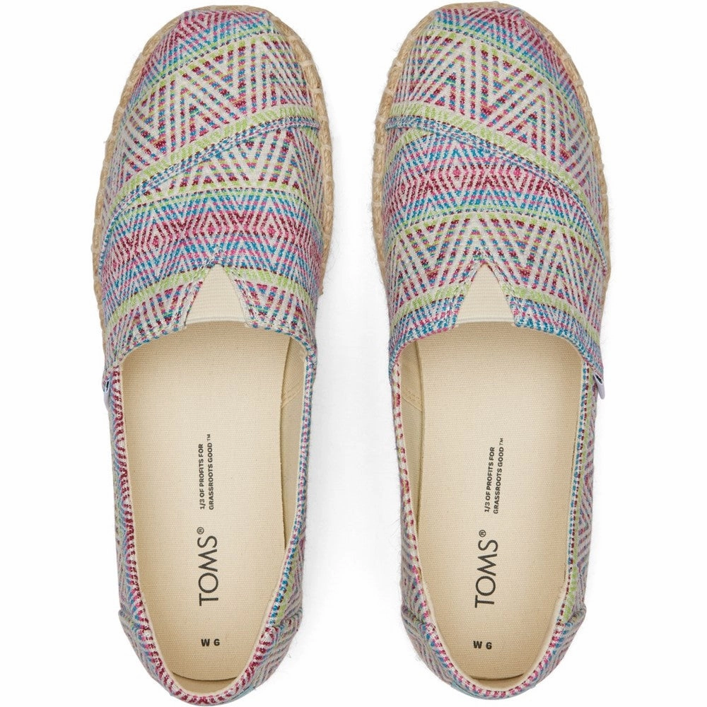 Toms Alpargata Platform Rope Shoe Active Ease