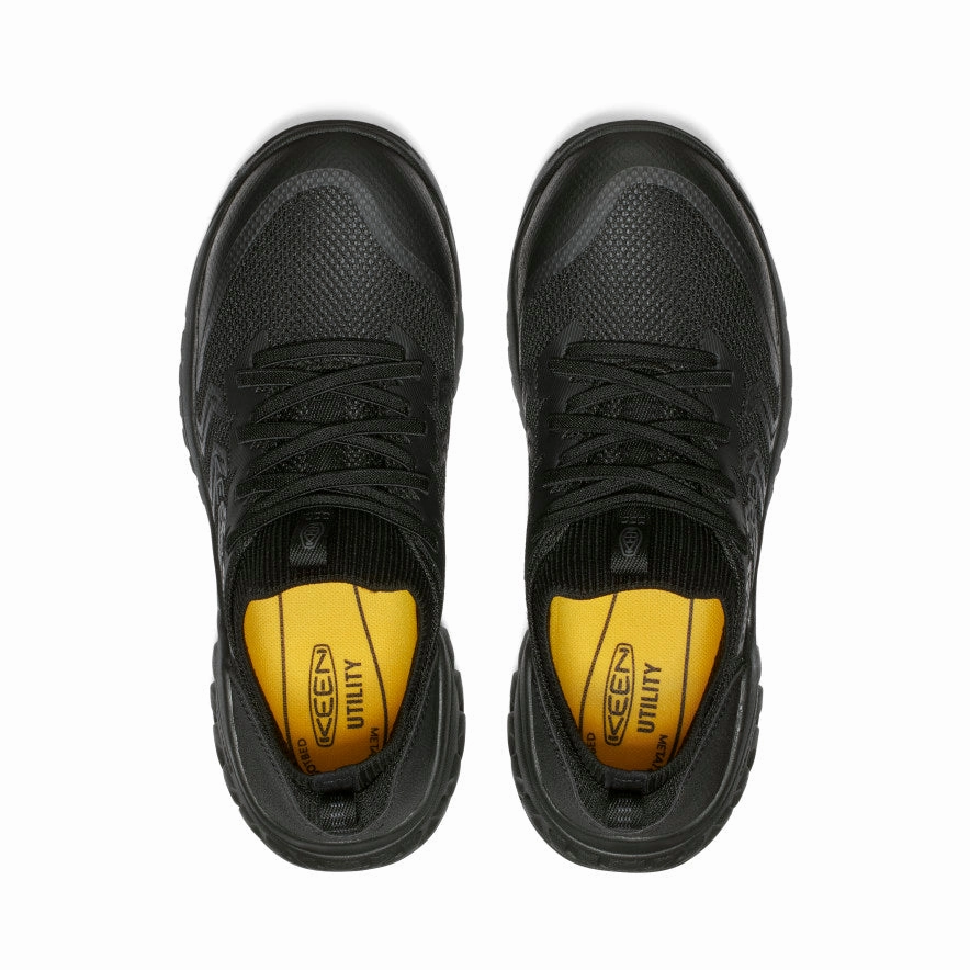 Women'S Arvada Shift Work Sneaker (Carbon Toe)  |  Black/Magnet Design In Focus Layer Smart