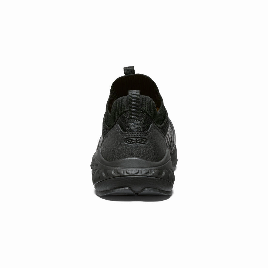 Women'S Arvada Shift Work Sneaker (Carbon Toe)  |  Black/Magnet Layered Living Engineered Profile