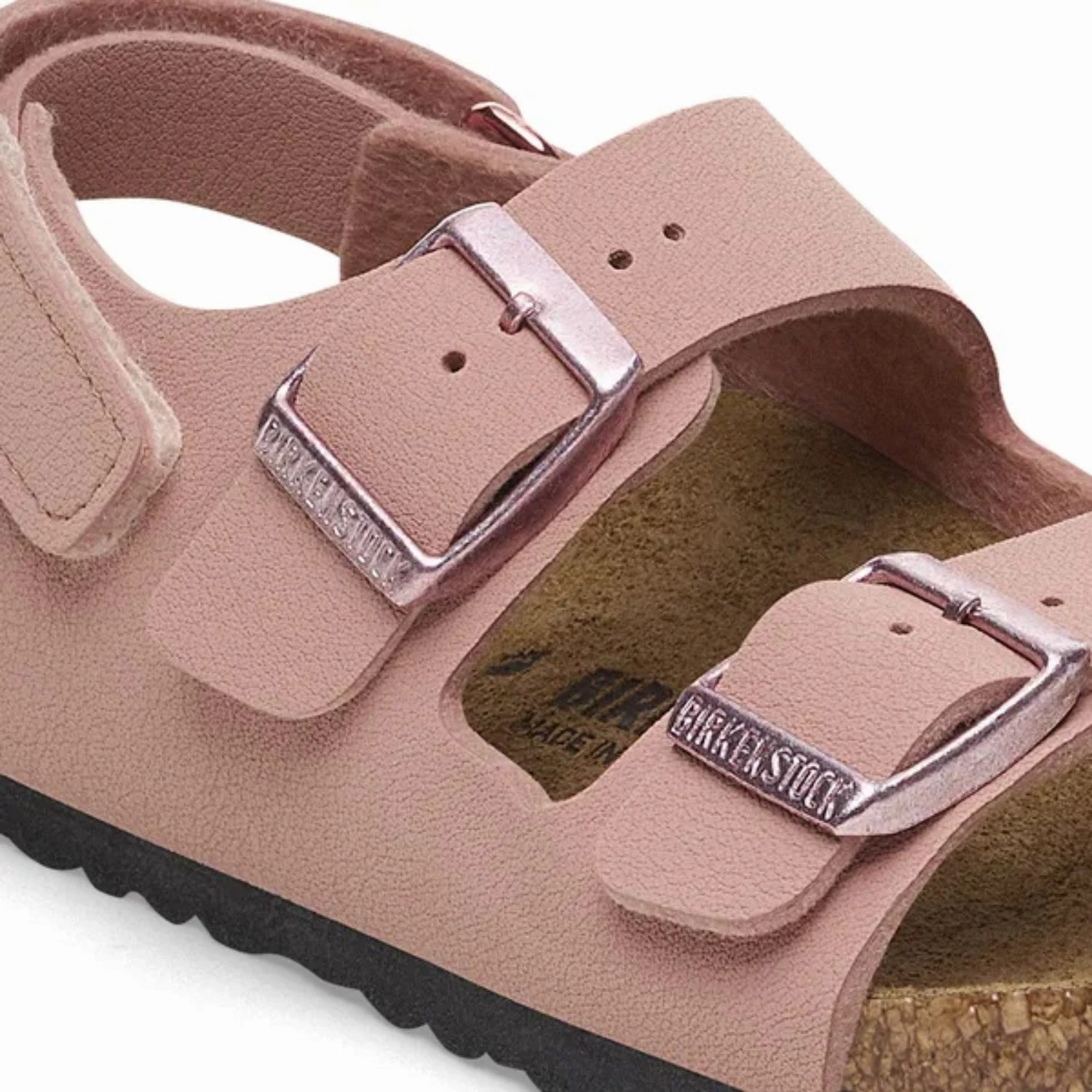 Purpose Fit Birkenstock Milano As Kids Bfbc Pink Clay