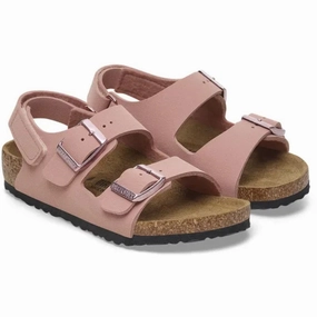Birkenstock Milano As Kids Bfbc Pink Clay Active Corewear Precision Comfort