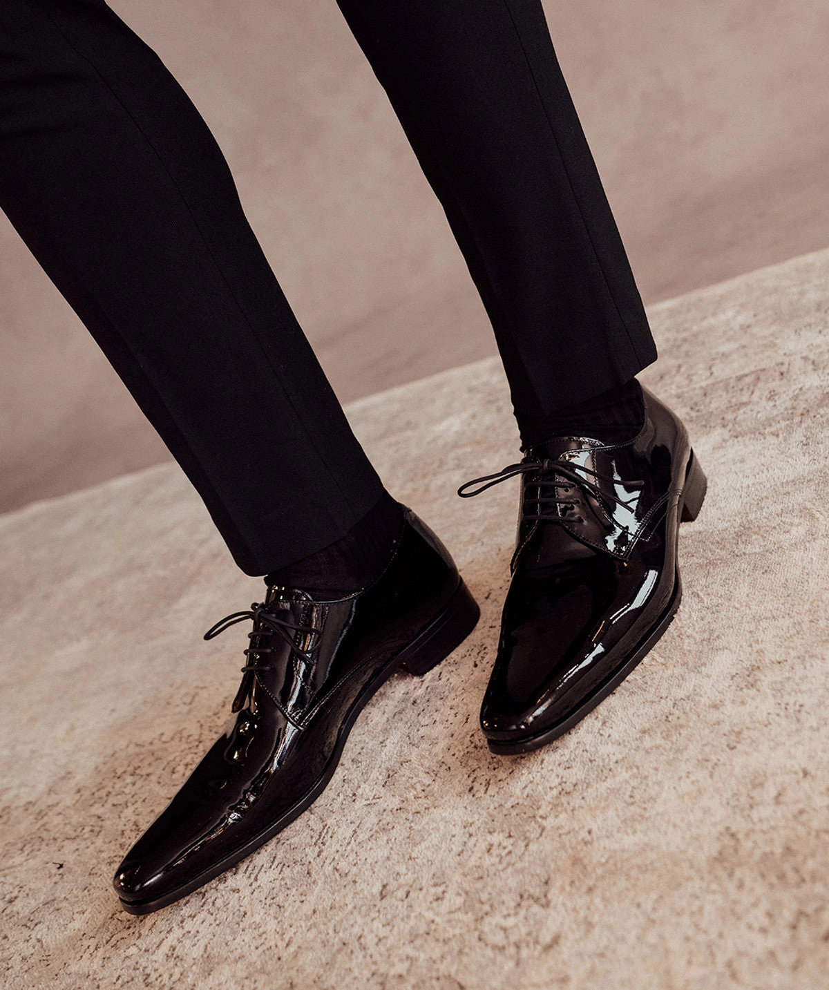 Gear For Today Derby Campoli 2 Black Patent