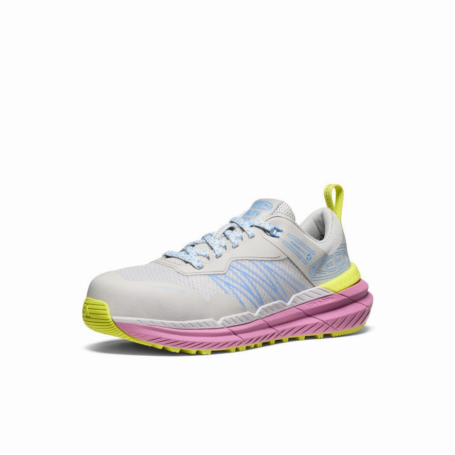 Form And Function Women'S Speedworks Esd Work Sneaker (Carbon Toe)  |  Alloy/Moonlight Mauve
