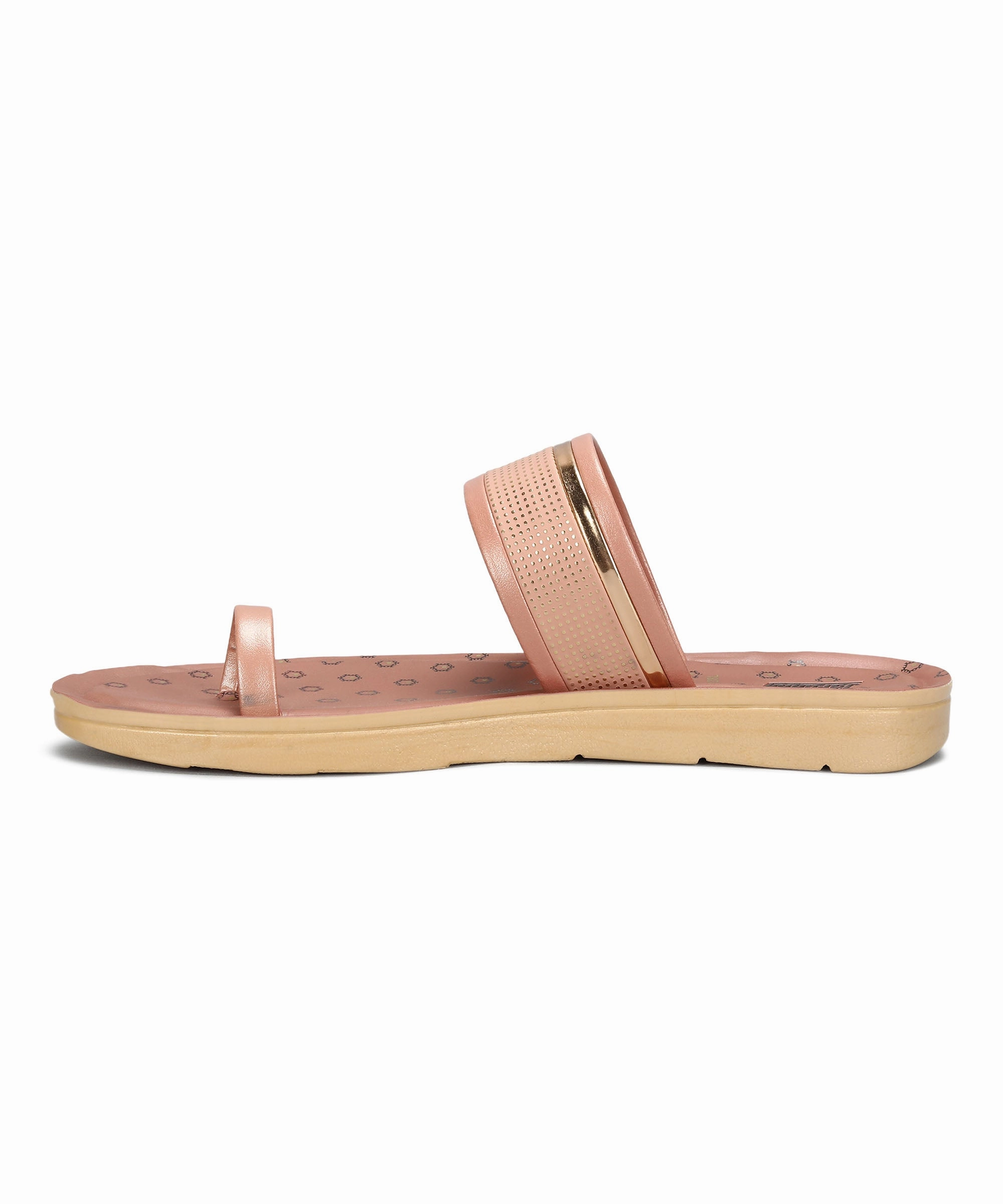 Paragon Women'S Slip On Flat Pink Sandals | Durable Dailywear Sandals Urban Transition
