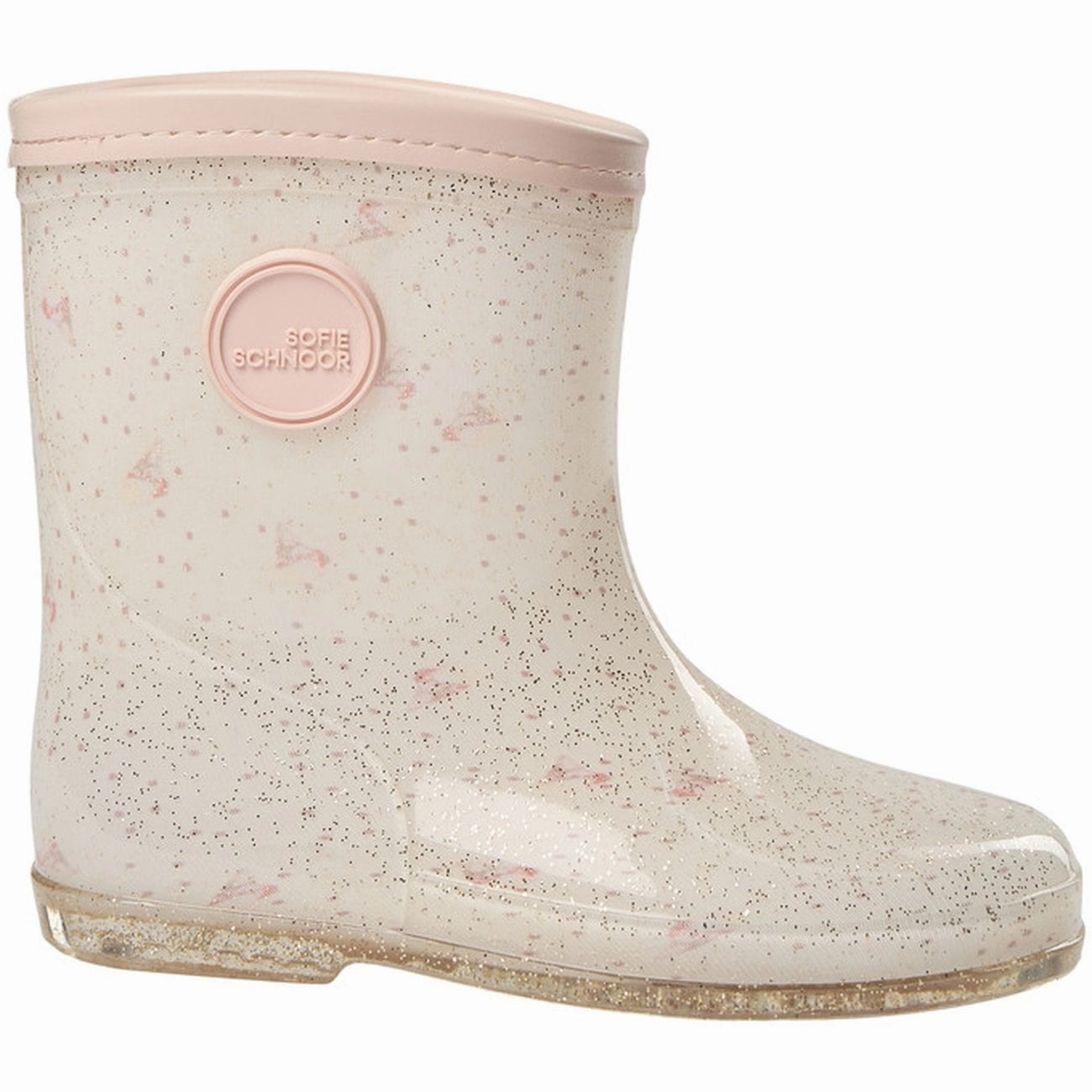 Conscious Form Sofie Schnoor Off White With Aop Rubber Boot