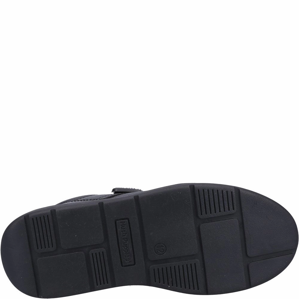 Hush Puppies Rowan Senior School Shoes Understated Cool Cool Shift