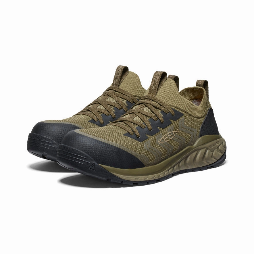 Men'S Arvada Shift Work Sneaker (Carbon Toe)  |  Martini Olive/Black Rhythm Inspired