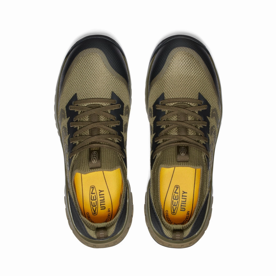 Men'S Arvada Shift Work Sneaker (Carbon Toe)  |  Martini Olive/Black Crafted Evolution