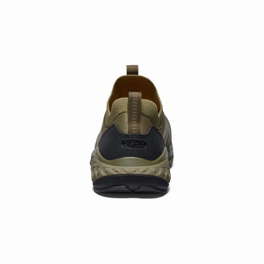 Men'S Arvada Shift Work Sneaker (Carbon Toe)  |  Martini Olive/Black Subtle Evolution Minimal Details